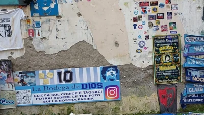 Napoli, rubata la stampa 3D del piede di Maradona