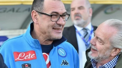 De Laurentiis e Sarri vivono, ormai, da separati in casa