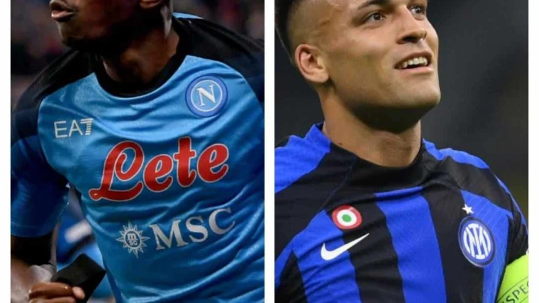 Napoli-Inter, il match di cartello di domenica è anche Osimhen vs Lautaro: sfida tra bomber