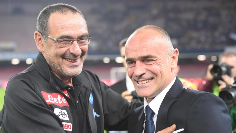 Martusciello: “Sarri ha innovato nel calcio panchina d'oro meritata. Futuro? Vuole vincere a Napoli"