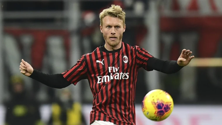 Sky - Tegola Milan, stop Kjaer: lesione di primo grado alla gamba destra