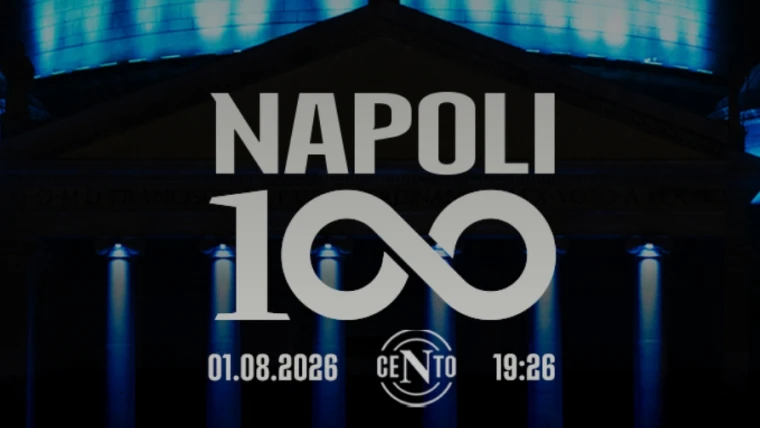 Napoli, cento anni di passione: Piazza del Plebiscito si veste d'azzurro per celebrare un secolo di storia