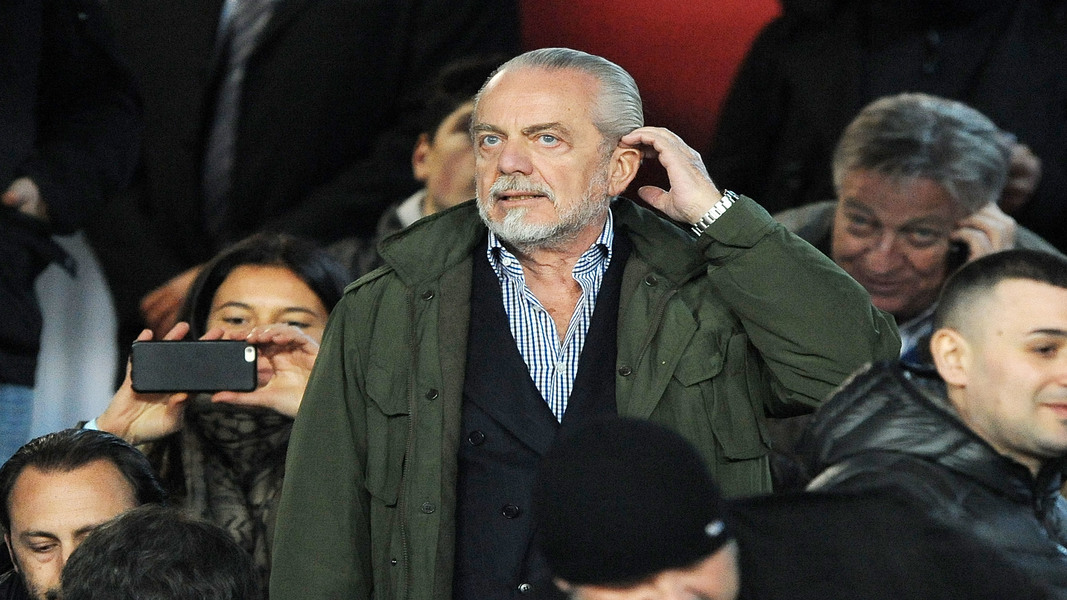 aurelio de laurentiis presidente napoli