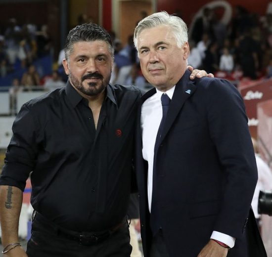 Ancelotti e Gattuso
