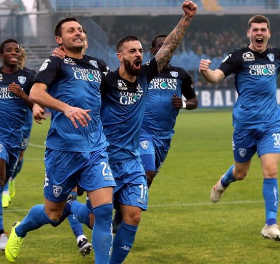 Empoli esultanza