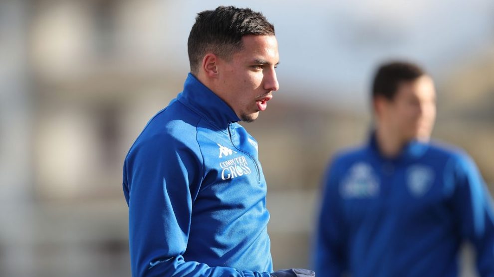 Bennacer in allenamento