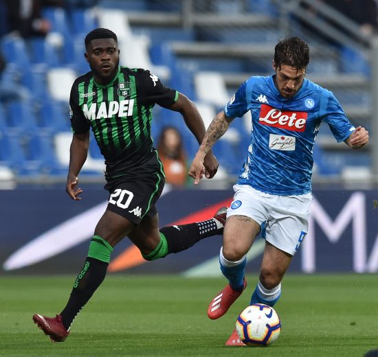 Jeremie Boga e Simone Verdi in azione