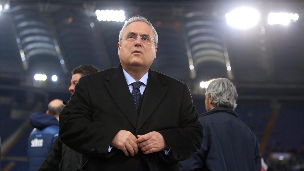 Claudio Lotito presidente lazio