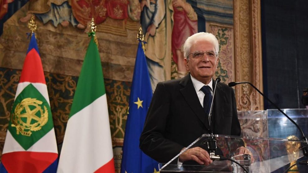 presidente sergio mattarella