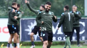 Insigne napoli allenamento