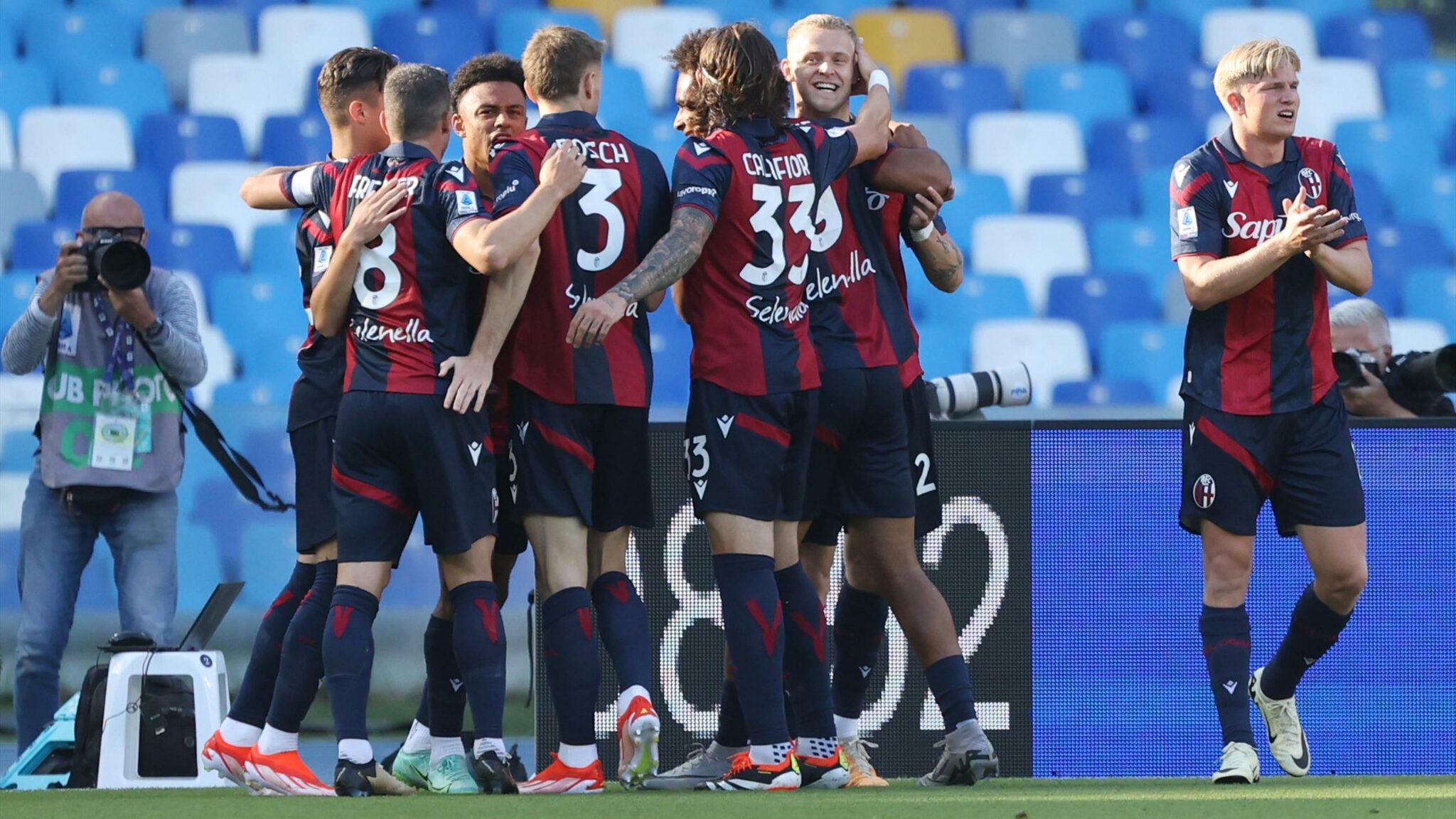 Bologna, ripresi gli allenamenti in vista del Napoli buone notizie per