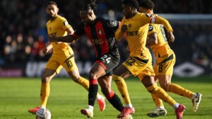 Semenyo Bournemouth Photo by Mike Hewitt/Getty Images)